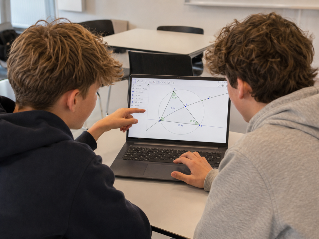På opdagelse med GeoGebra